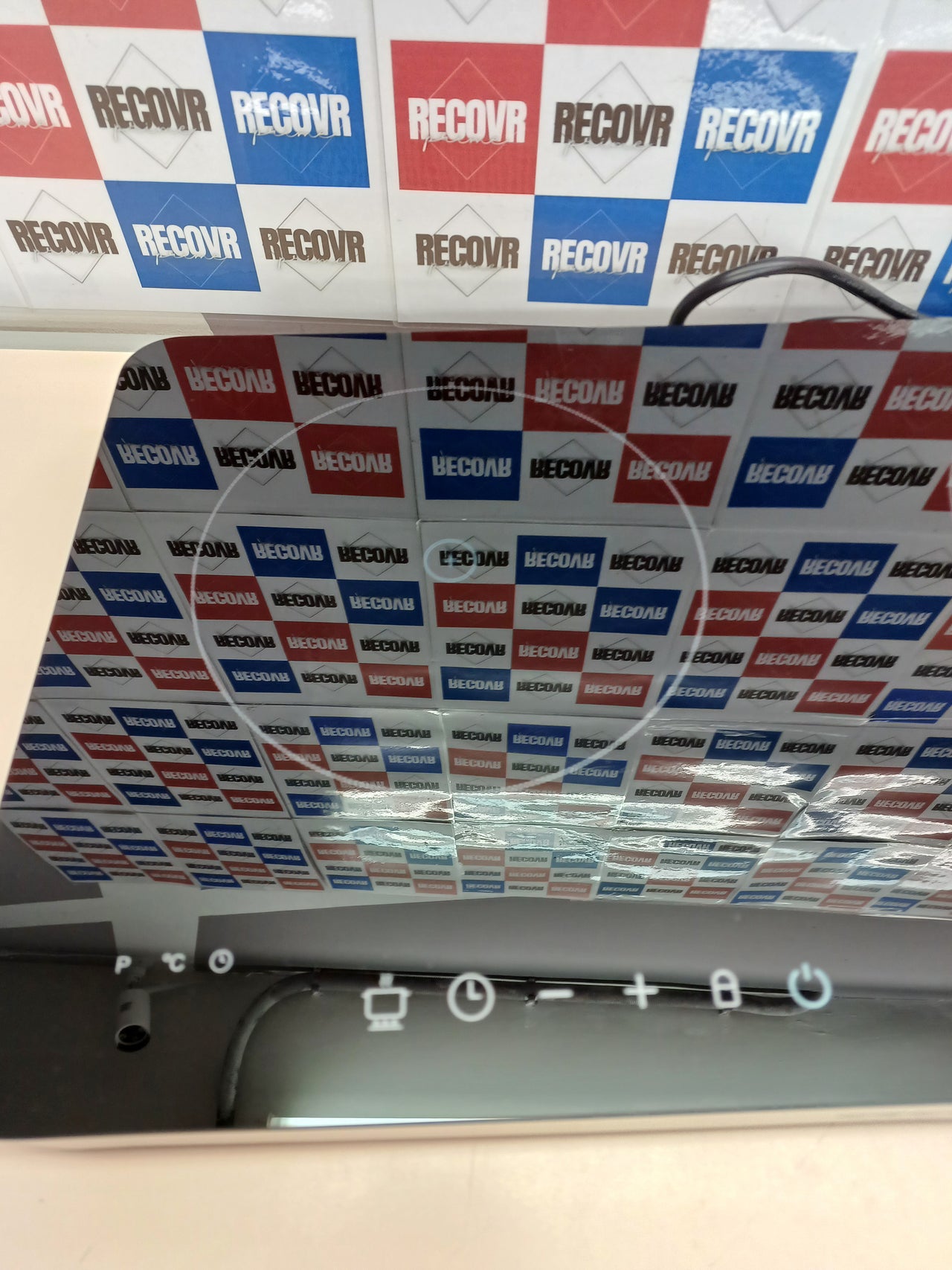 Placa inducción portátil 2 fuegos 3500 W táctil programable - Cecotec