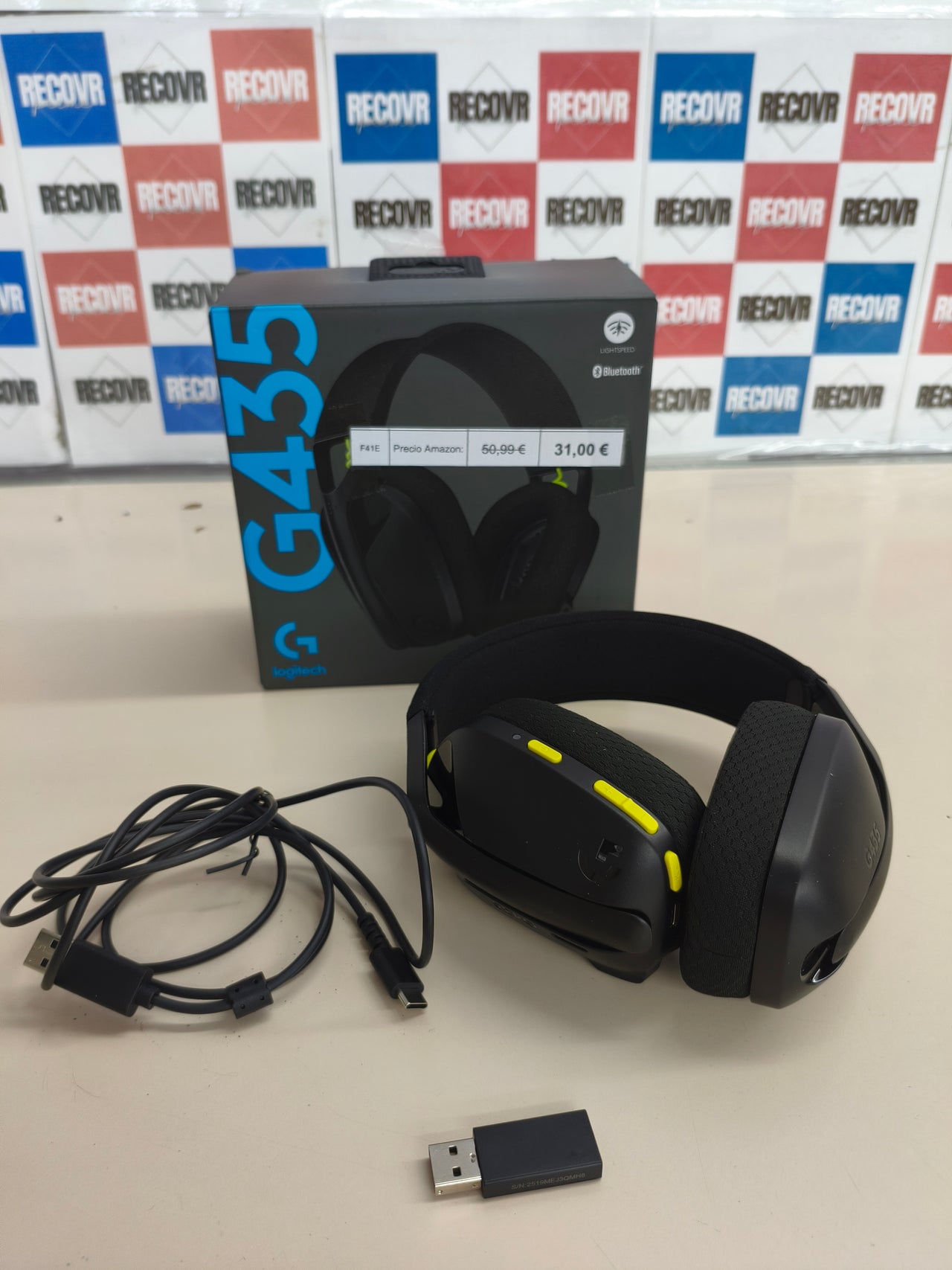 Auriculares gaming Logitech G435 Bluetooth