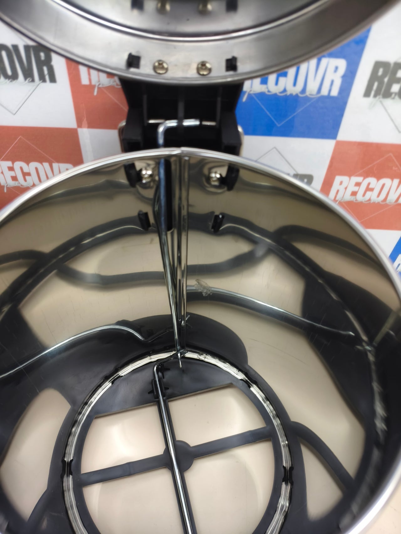 Cubo de basura de baño con pedal de 3 L y cubo interior extraíbl