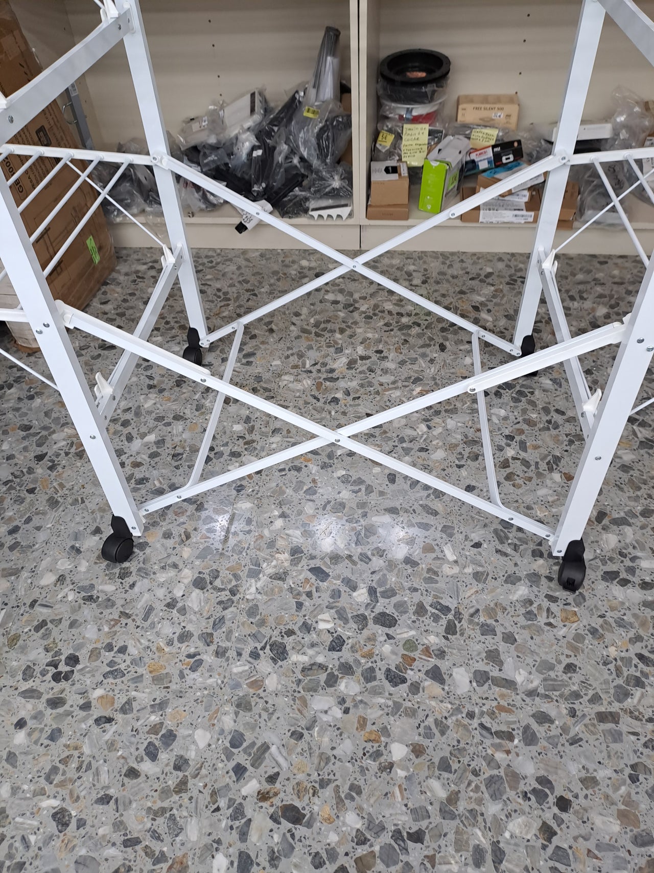 Tendedero aluminio blanco Foppapedretti