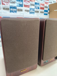 Sharp CP-SS30(BR), altavoces de estantería 60W, Bluetooth, marrón