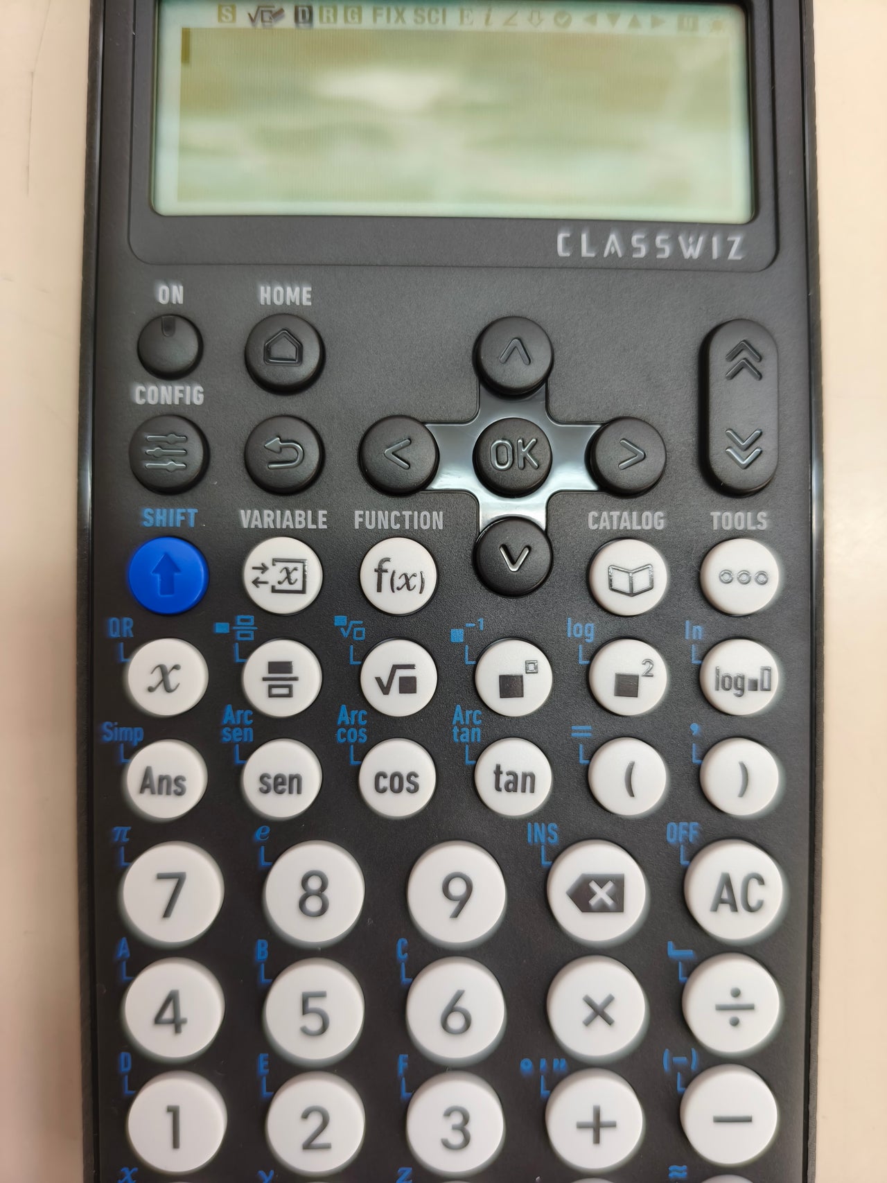 Calculadora científica Casio FX-82SP CW (gris oscuro)