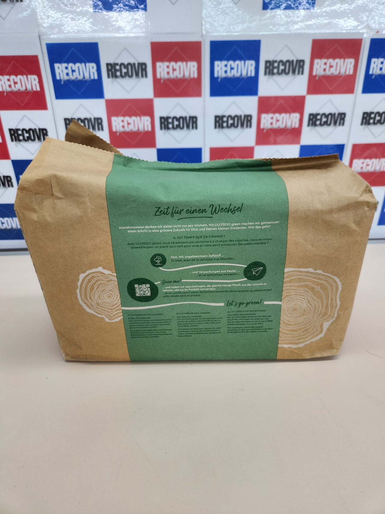 Pañales Ecológicos Talla 2 (4–8 kg) – LILLYDOO green 37 uds