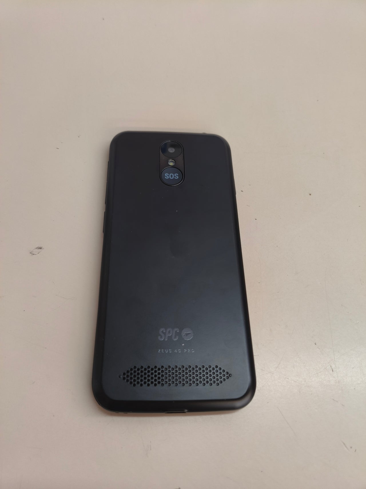 SPC Zeus 4G Pro, móvil para mayores, 5,5", 4+64GB, negro