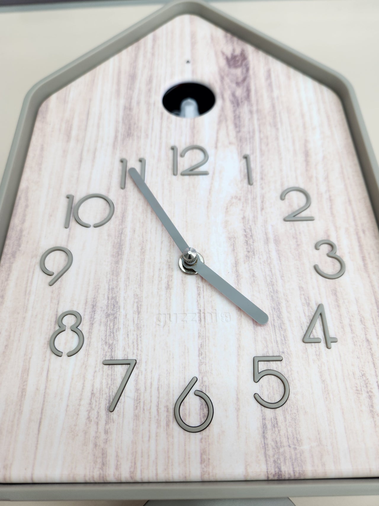 Reloj de Pared con péndulo Guzzini - Gris 19x10x37 cm