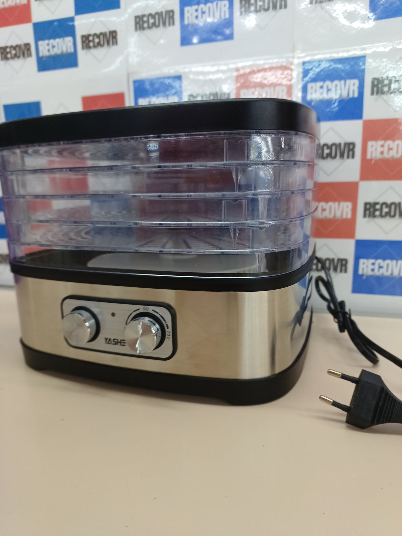 Deshidratador 5 bandejas 240W ajustable – YASHE