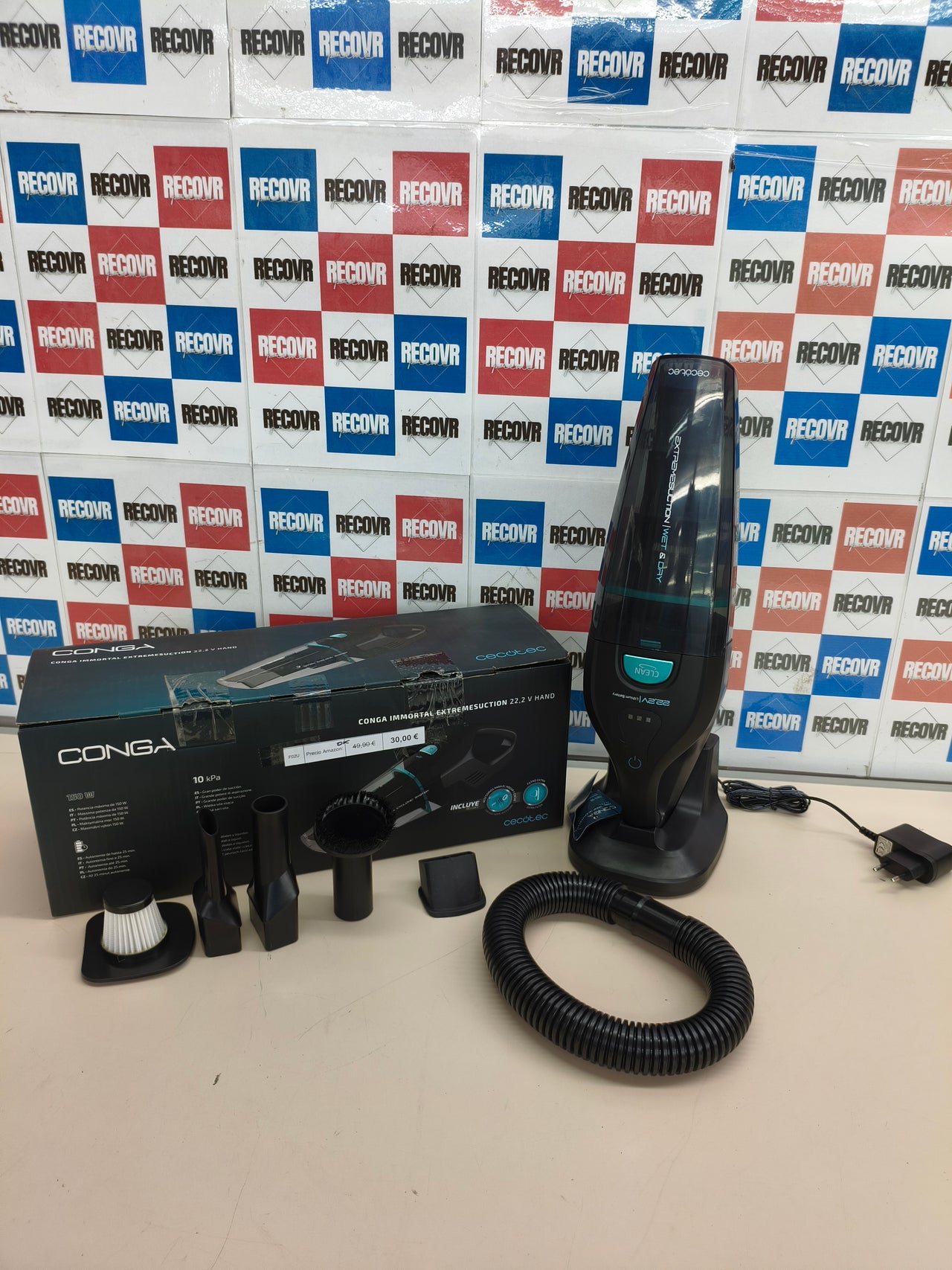 Aspirador de mano Conga Immortal ExtremeSuction 22,2V