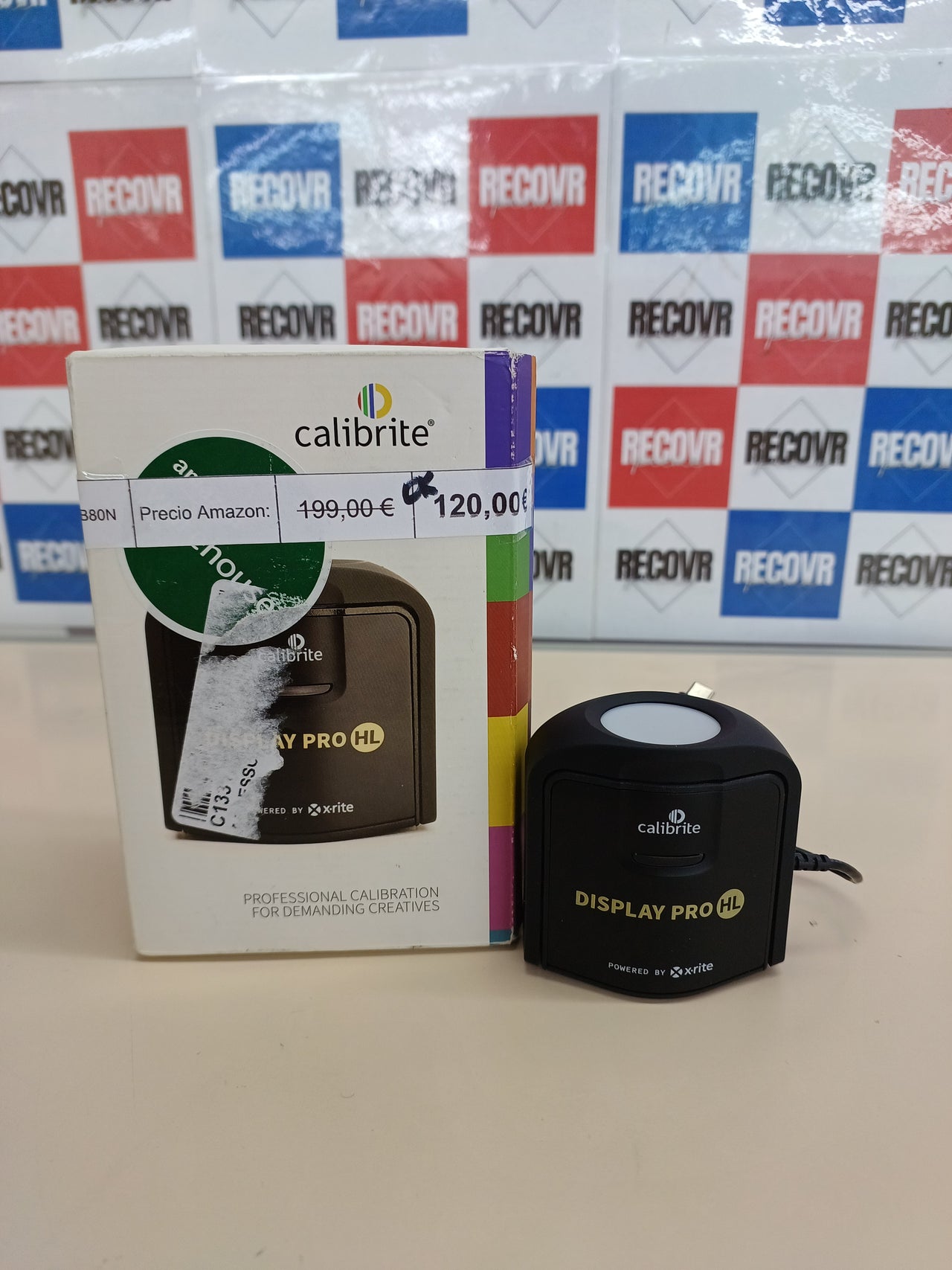 Dispositivo profesional  calibración color Calibrite Display Pro HL