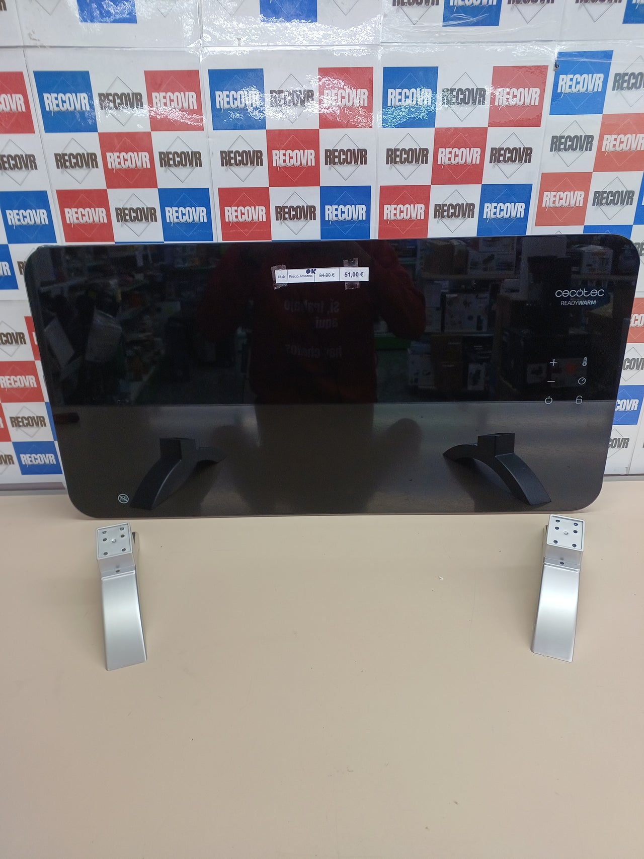 Radiador eléctrico WiFi 1500 W – Cecotec