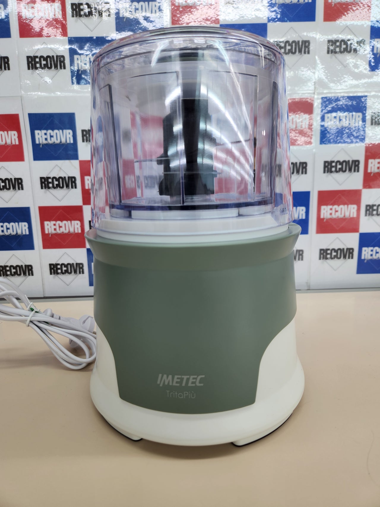 Procesador Alimentos Imetec TritaPiù 1000W 600ml Acero Inox