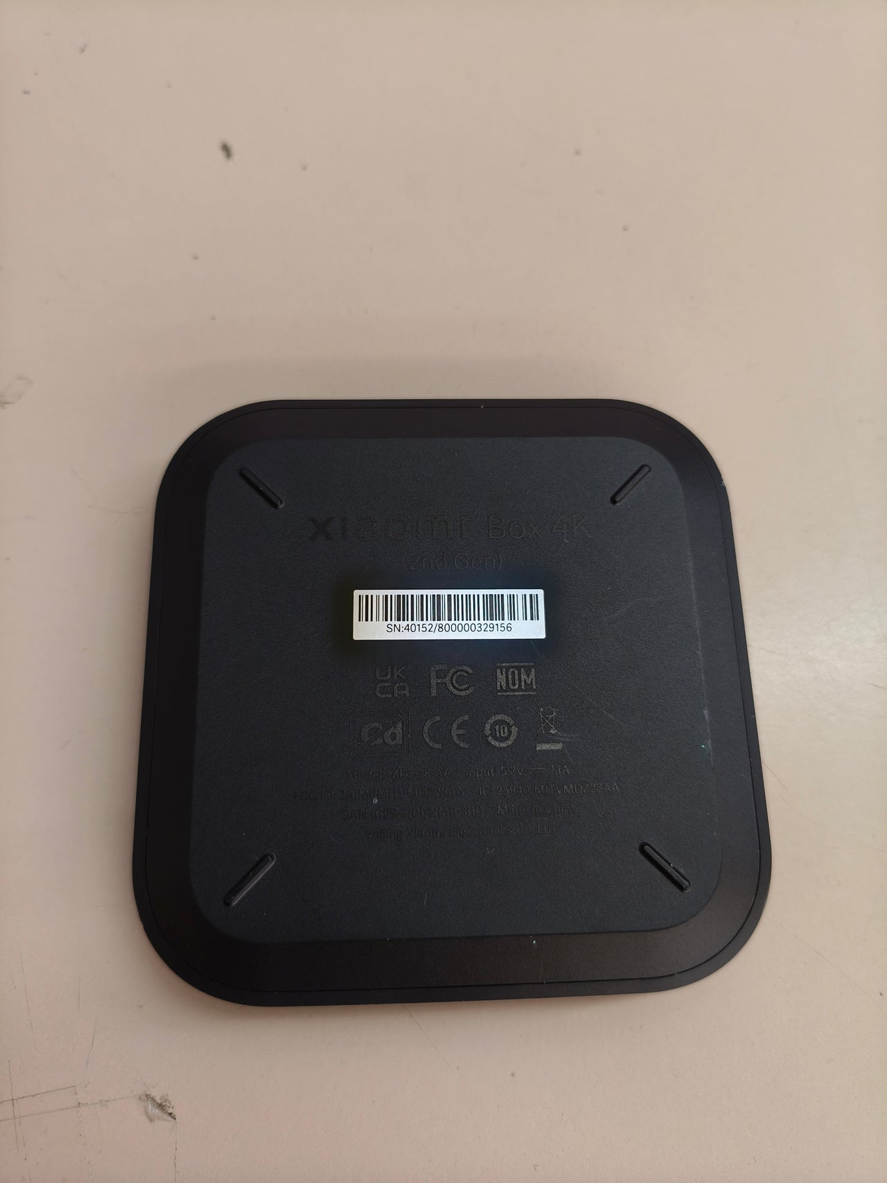 Xiaomi TV Box S 2ª gen., 4K, Google TV, Dolby Vision, negro