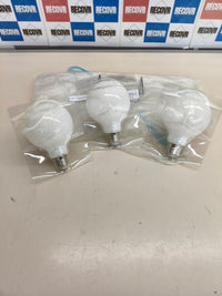 Bombillas LED E27 tipo Edison, 6 W, 4000 K, pack de 3.