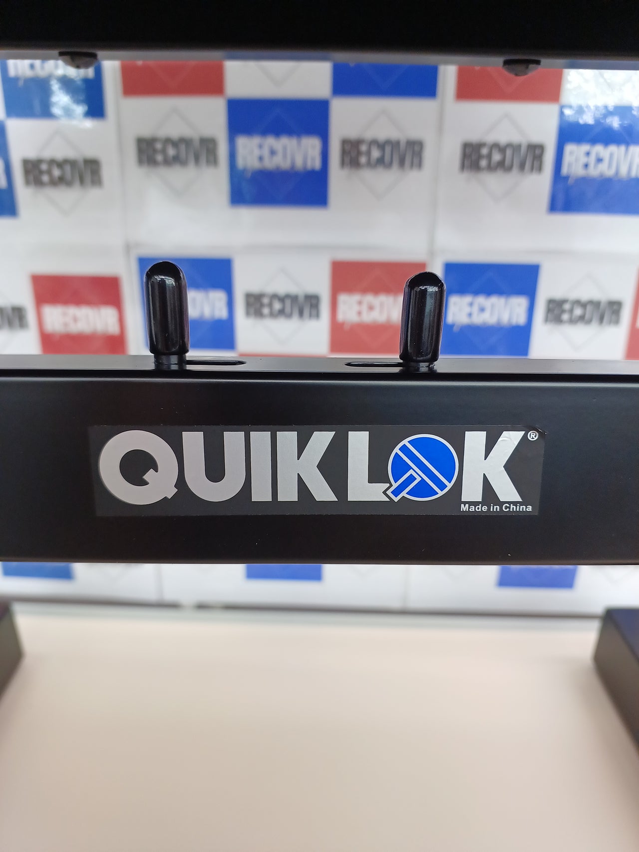 Quiklok - Taburete de músico (montaje rápido, regulable), color negro