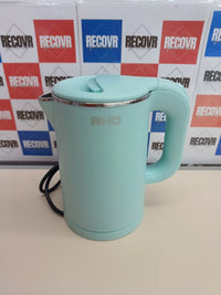 Hervidor eléctrico 0,8 L 1000 W acero verde rápido - Genérico