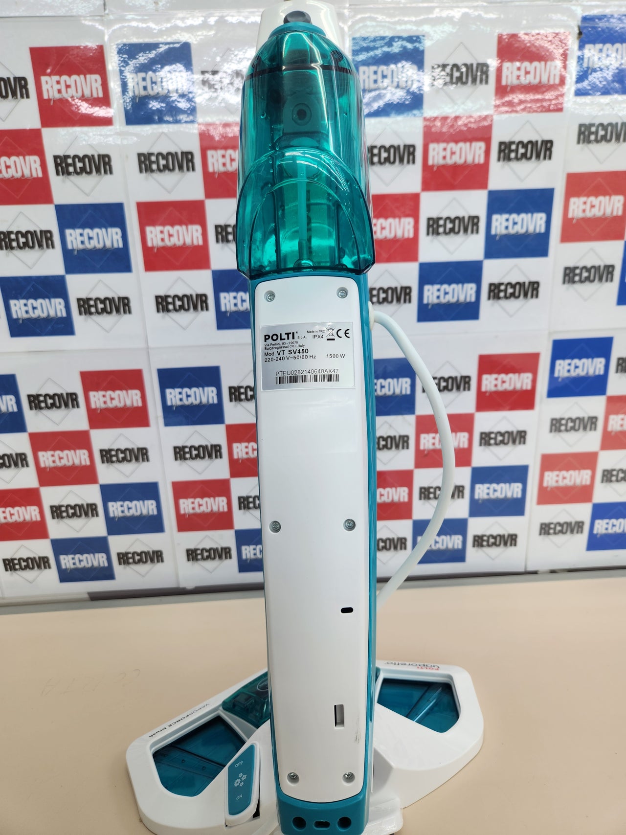 Mopa vapor 2 en 1 Polti Vaporetto SV450 Double