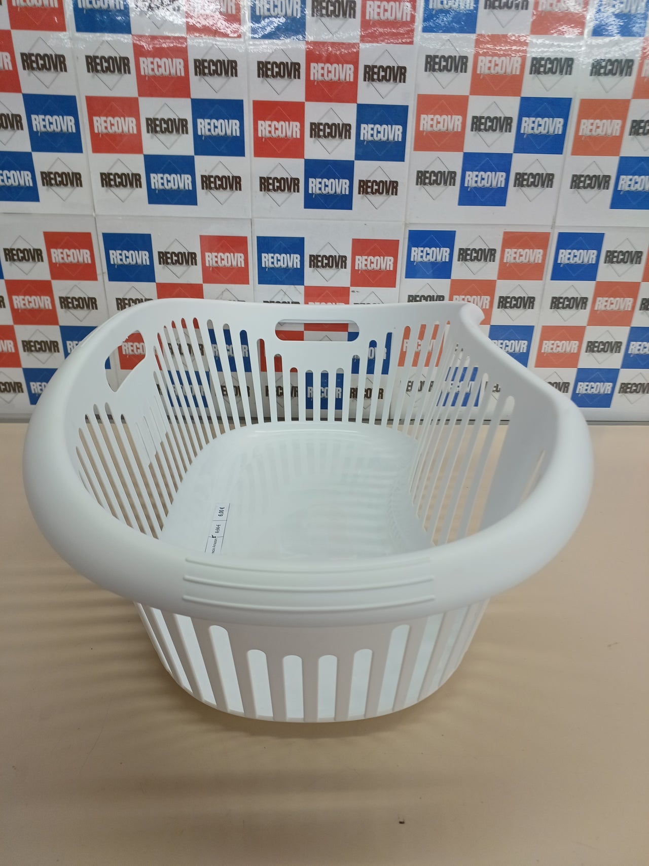 Cesta colada ergonómica 8kg blanca Tatay