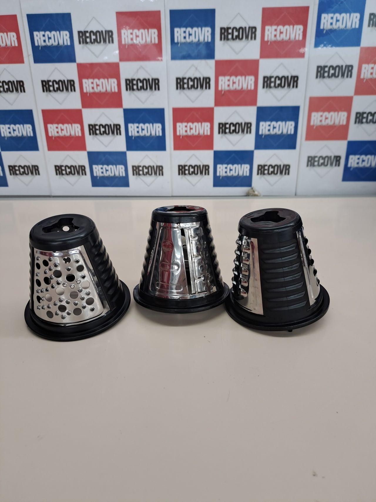 Rallador Eléctrico Verduras Alpina 4 Cuchillas