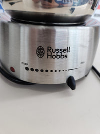 Thumbnail for Fondue Eléctrica 1200W, 1,7 L, 6 tenedores, Para Fundir Chocolate o Queso, Temperatura Ajustable, Función Mantener Calor, Acero Inoxidable - 22560-56 Russell Hobbs