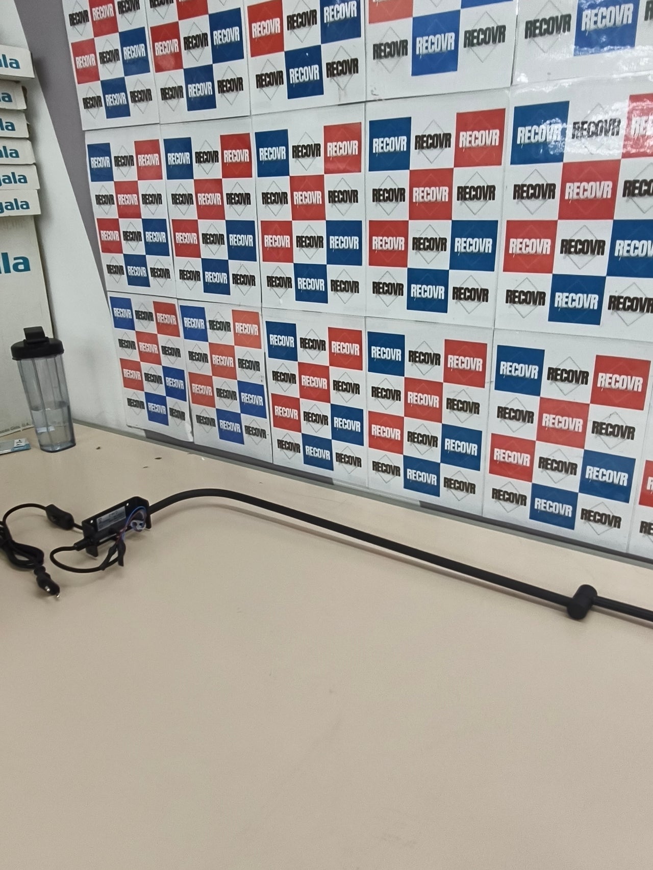 Lámpara de pared Trio Lighting Bolder negra mate para bombilla E27