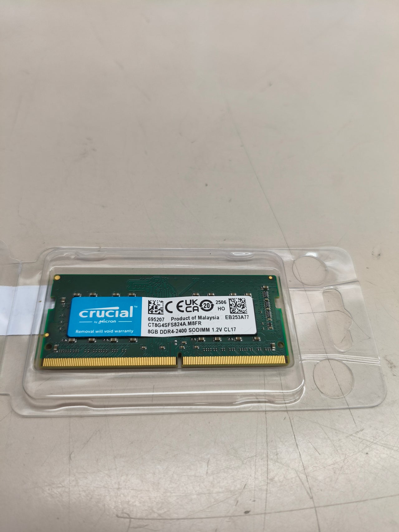 Memoria RAM Crucial DDR4 8 GB SODIMM 2400