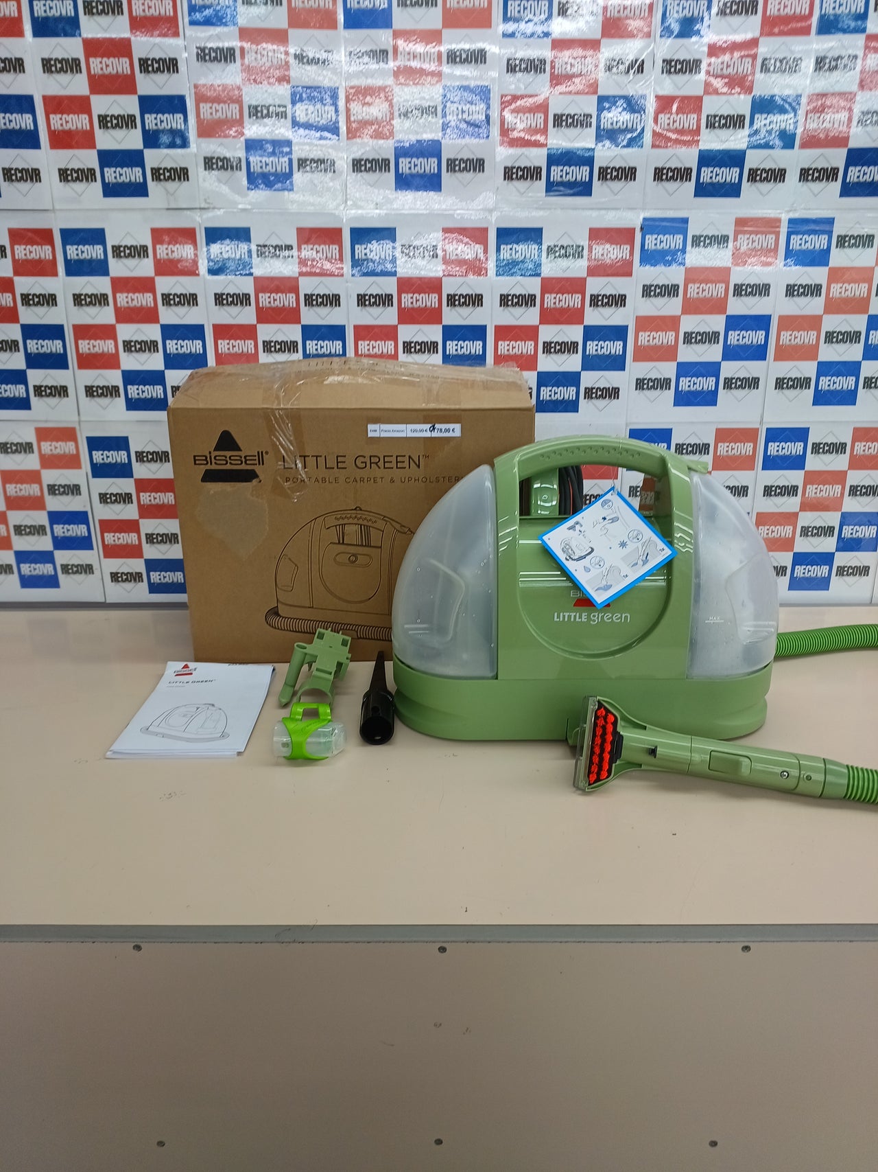 Aspiradora Agua BISSELL Little Green 4098N