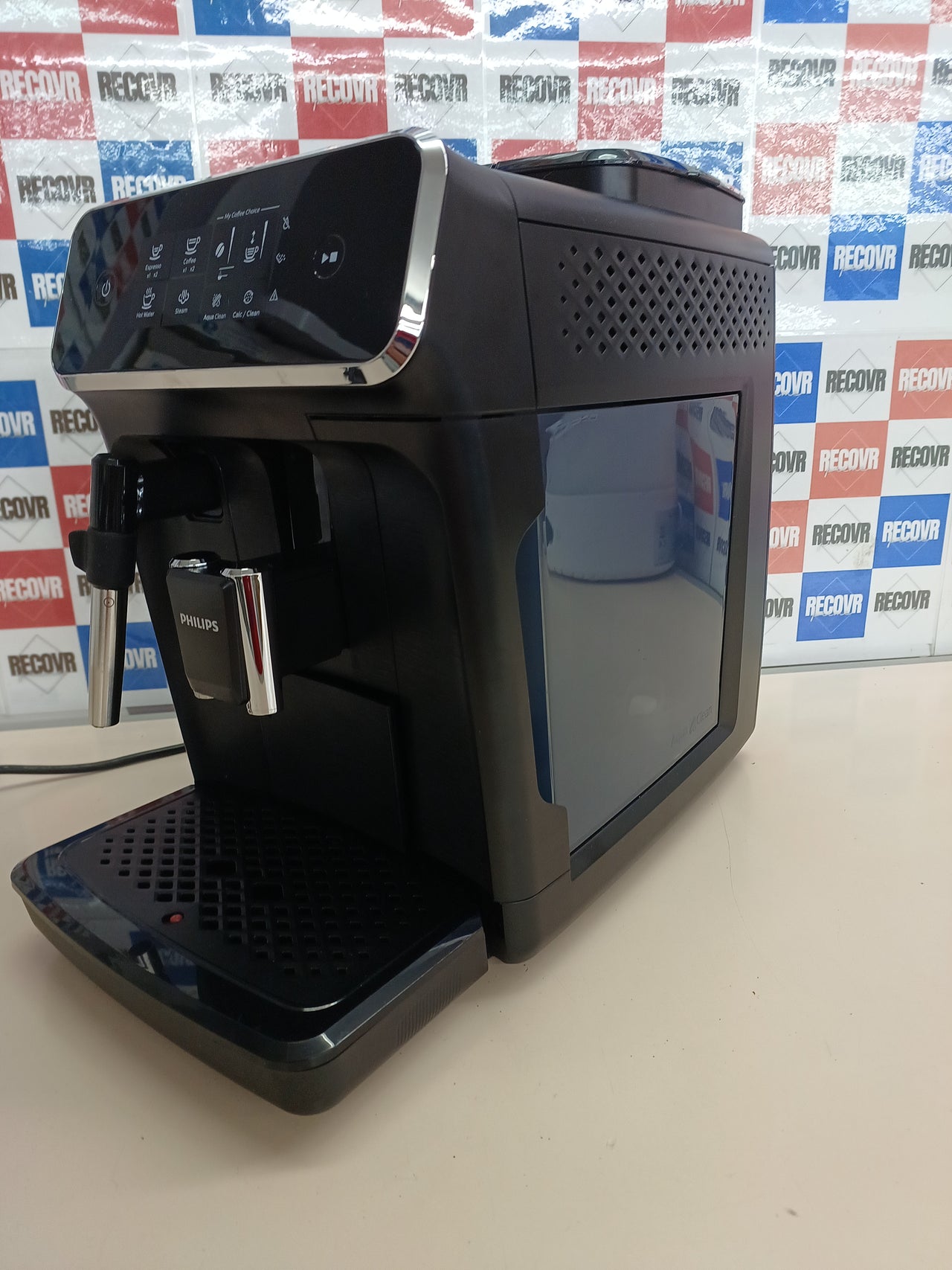 Cafetera automática 2 cafés molinillo cerámico – Philips