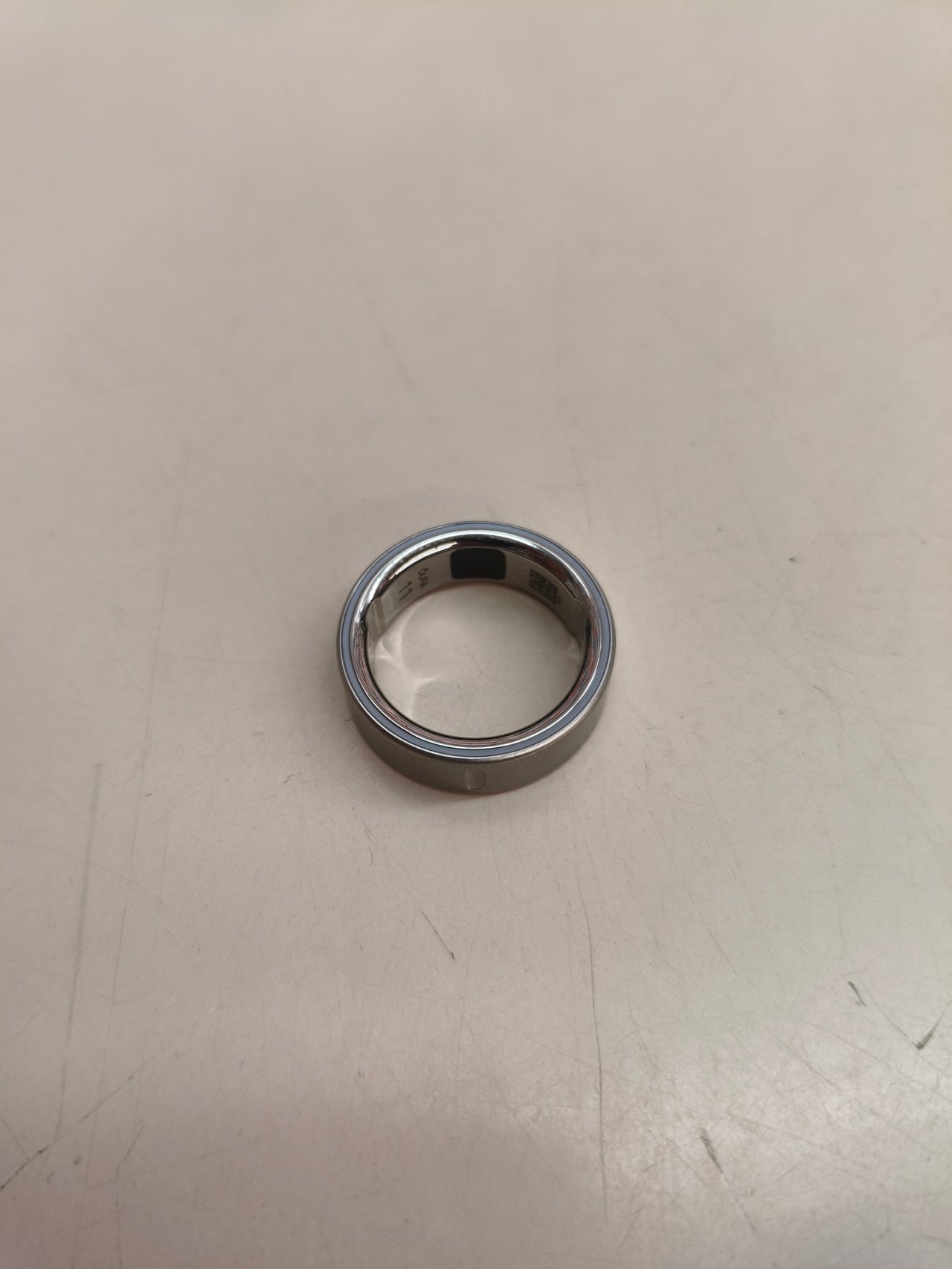 Oura Ring 4, anillo inteligente, plata, talla 11