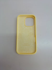 Funda Silicona Apple MagSafe iPhone 16 Pro Amarillo