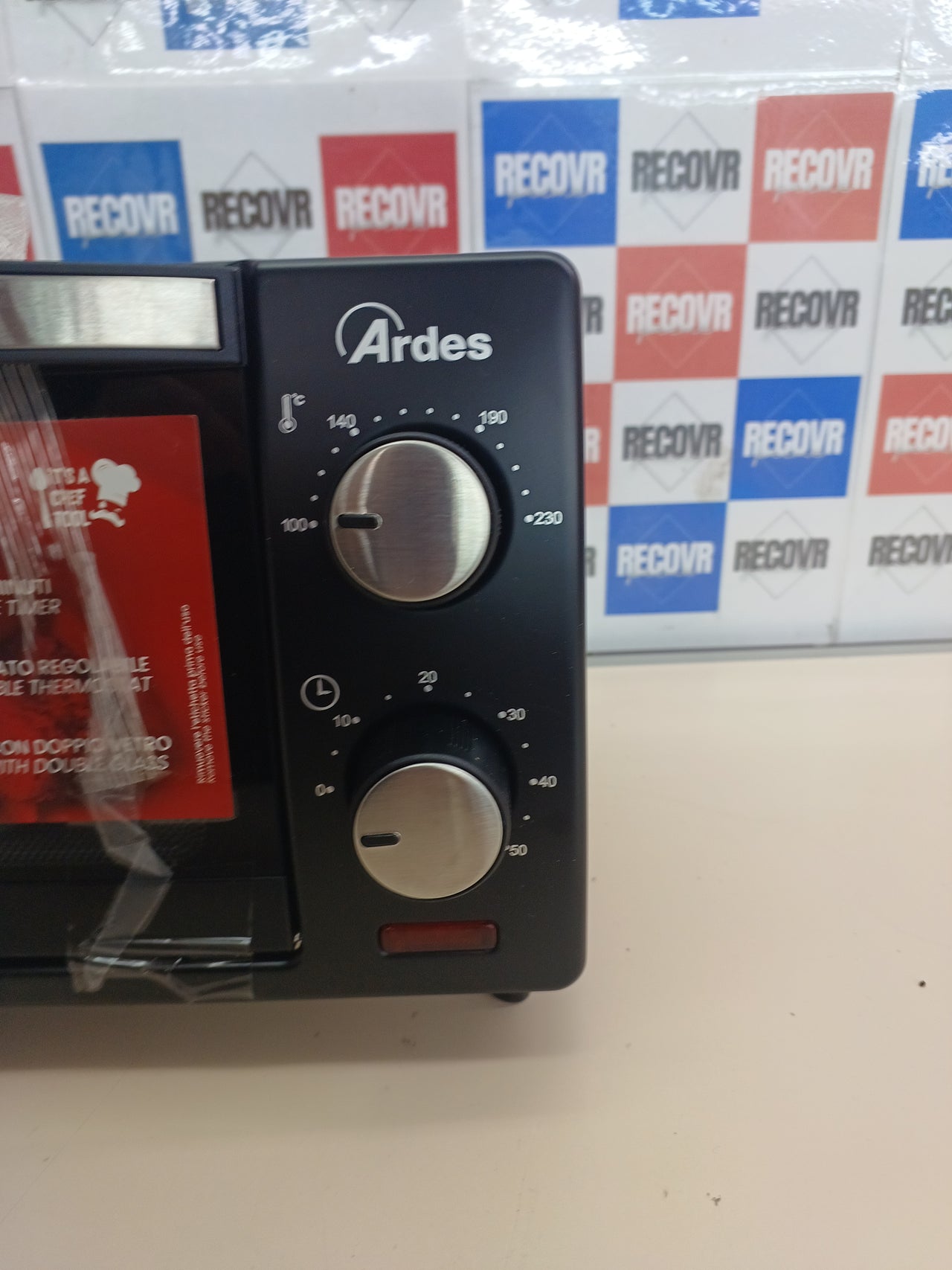 Horno eléctrico 10 L con temporizador y luz ARDES