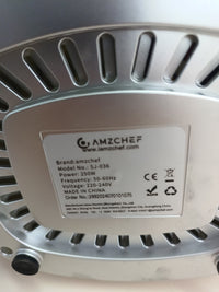 Extractor de zumos 1,8L prensado frío 250W AMZCHEF