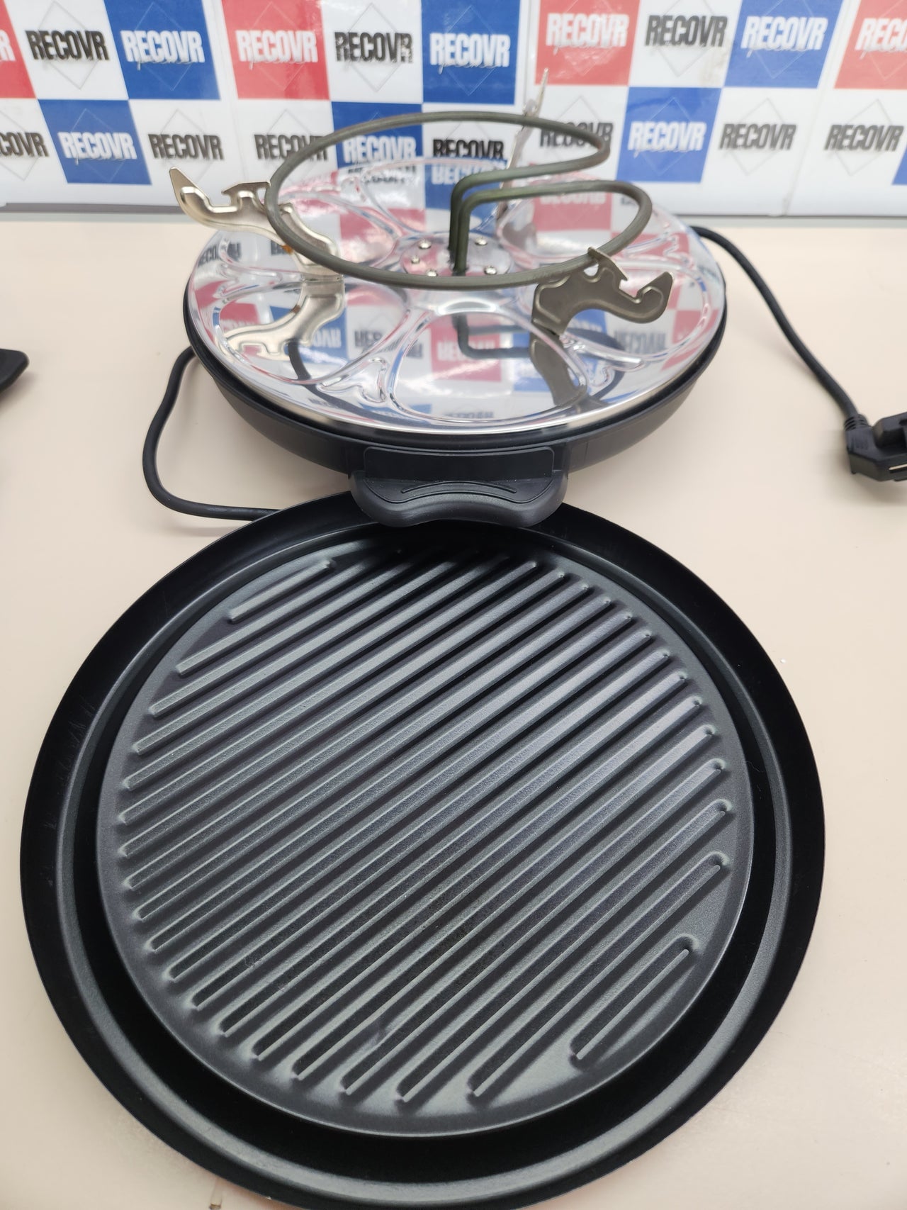 Raclette 6 Grill para 6 personas Party Princess con forma redonda Petra Electric 162725