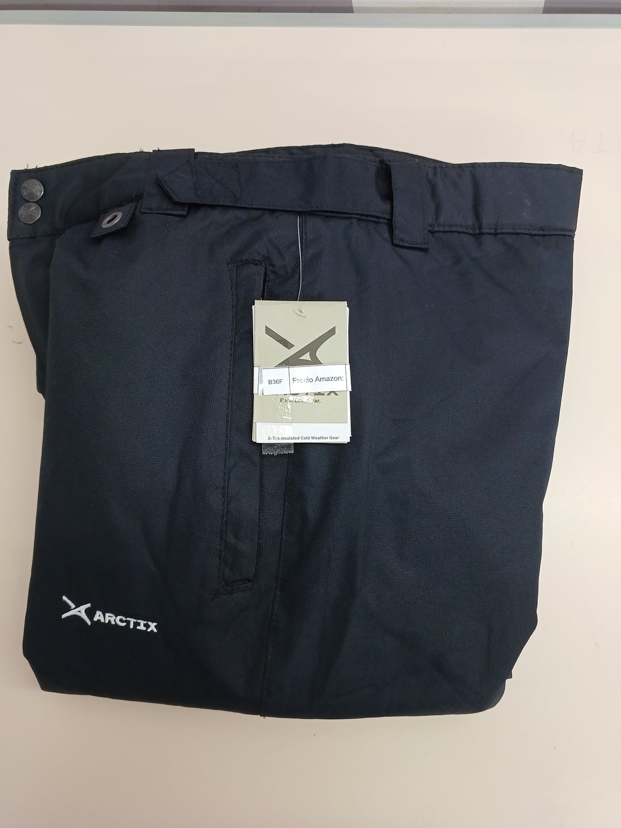 Pantalones de Nieve Talla XL para Hombre, Impermeables y Térmicos, Color Negro,  ARCTIX
