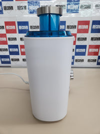 Thumbnail for Licuadora Orbital Cecotec Juice&Fresh 400 Titan White con motor de 400 W, 20 000 rpm, 2 velocidades, disco de titanio, sistema antigoteo y jarra de 350 ml