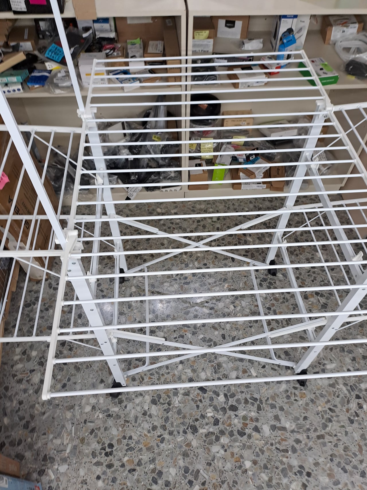 Tendedero aluminio blanco Foppapedretti