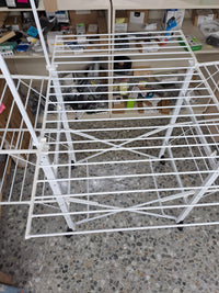 Tendedero aluminio blanco Foppapedretti