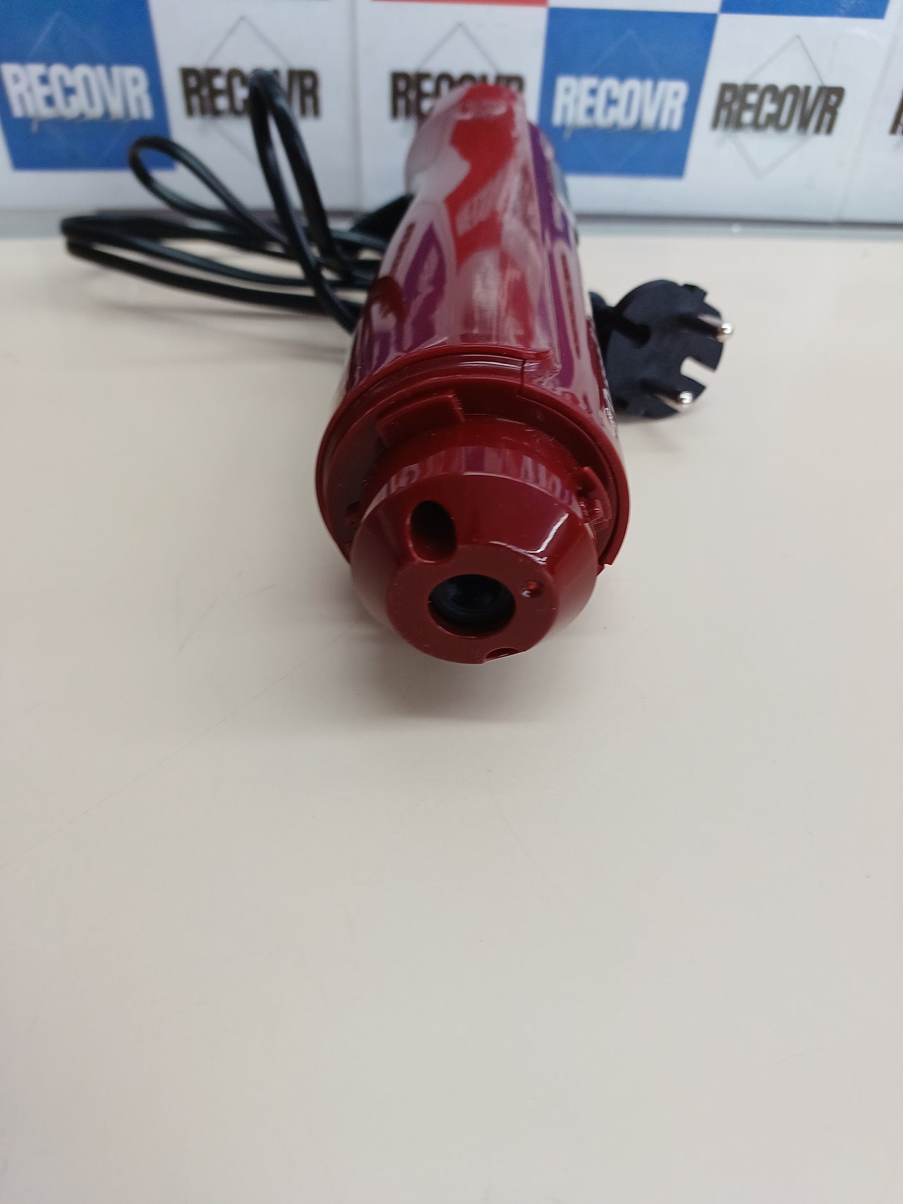 Batidora mano 3 en 1 con accesorios acero rojo - Russell Hobbs