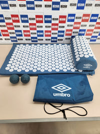 Esterilla acupresión 42x71 cm Umbro azul