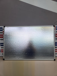 Thumbnail for Pizarra Blanca Magnética Triptica, 90 x 60 cm (cerrada), 180 x 60 cm (abierta), superficie de acero lacado, marco de aluminio Bi-Office
