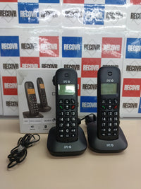 Teléfono Fijo inalámbrico DÚO con Pantalla iluminada SPC Air Pro Dúo