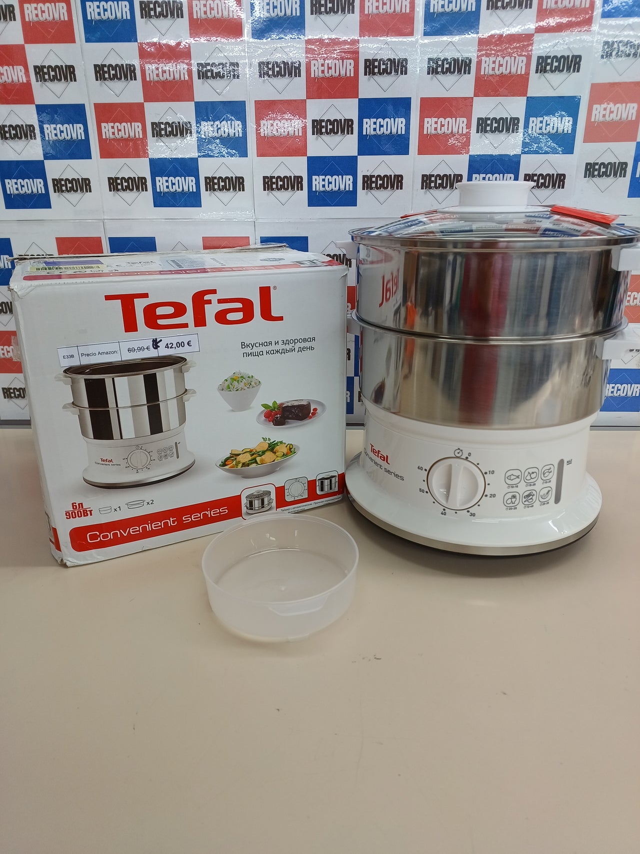 Vaporizador eléctrico 6 L con temporizador – Tefal