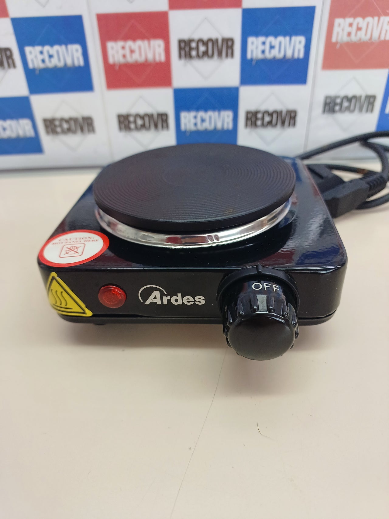Hornillo eléctrico 9,5 cm con termostato – Ardes