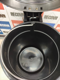 Cubo de basura de baño con pedal de 3 L y cubo interior extraíbl