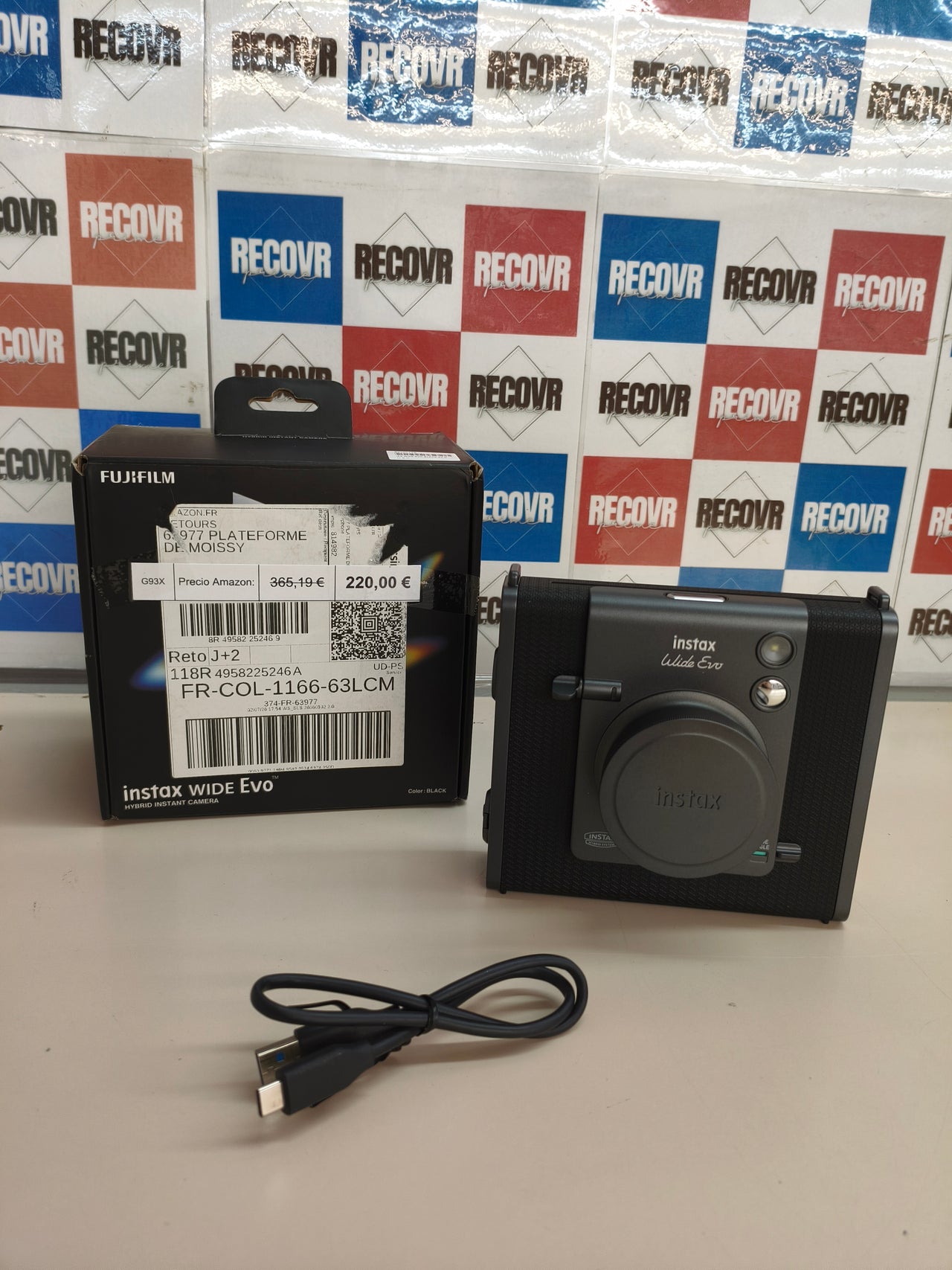 INSTAX WIDE EVO, cámara instantánea e impresora 2 en 1