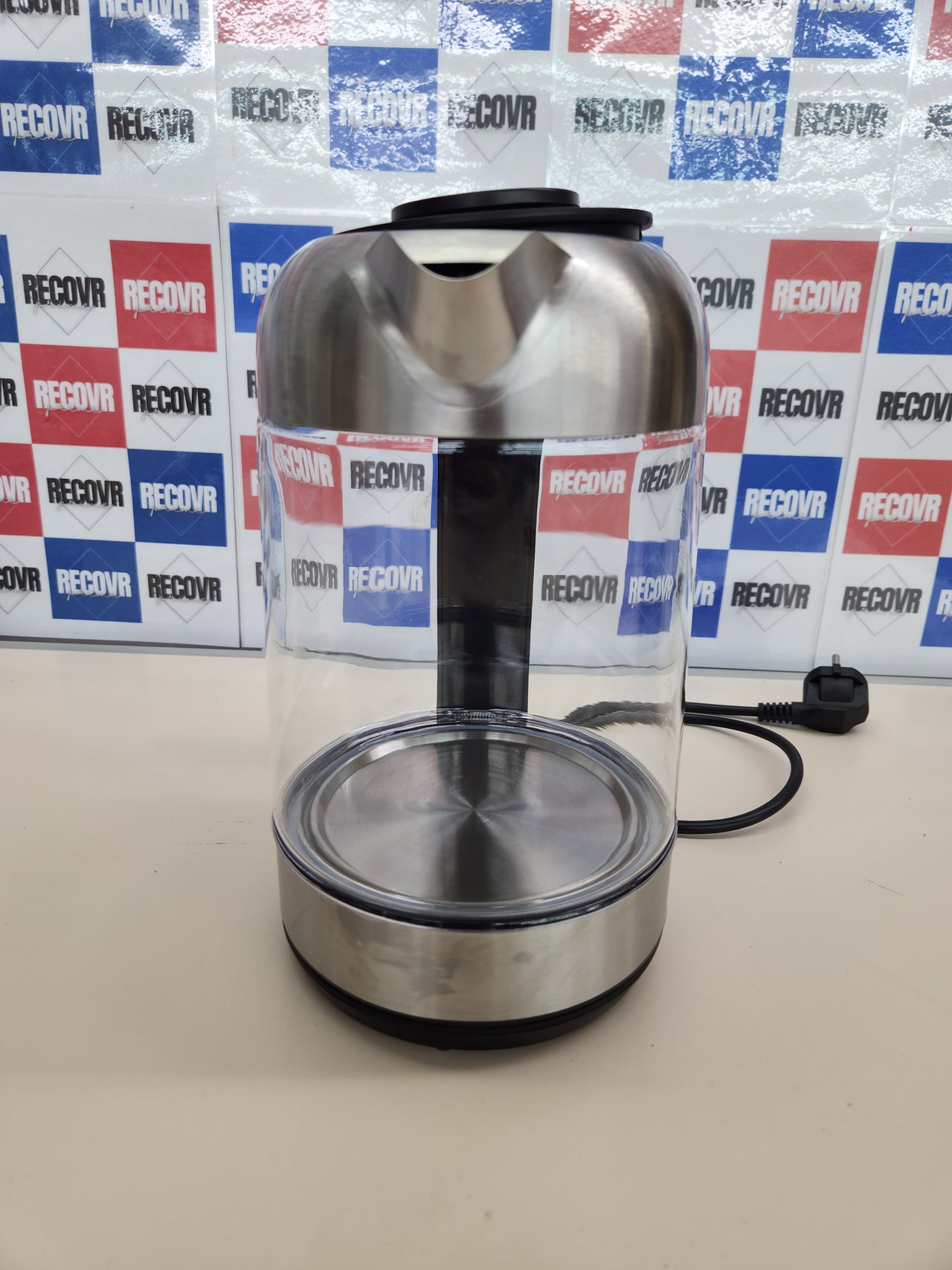 Hervidor de Agua 1.7L, Tapa con Resorte, Indicador Luminoso, Vidrio, Base con Giro (HD9339/80)Philips