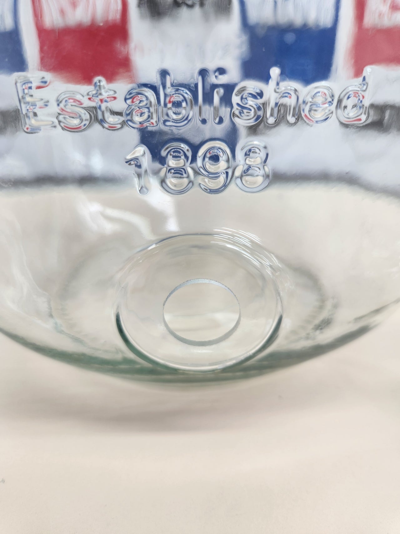 Dispensador 4 litros de capacidad,bebidas para fiestas, dispensador de jabón líquido con grifo, fuente de vidrio para bebidas Avilia