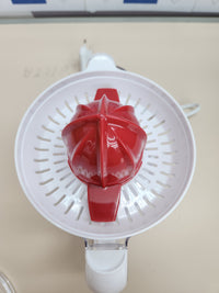 Thumbnail for Exprimidor de cítricos, 25W, capacidad 700cc, Doble copa para exprimir, Regilla filtrante, Blanco/Rojo Girmi SR0201