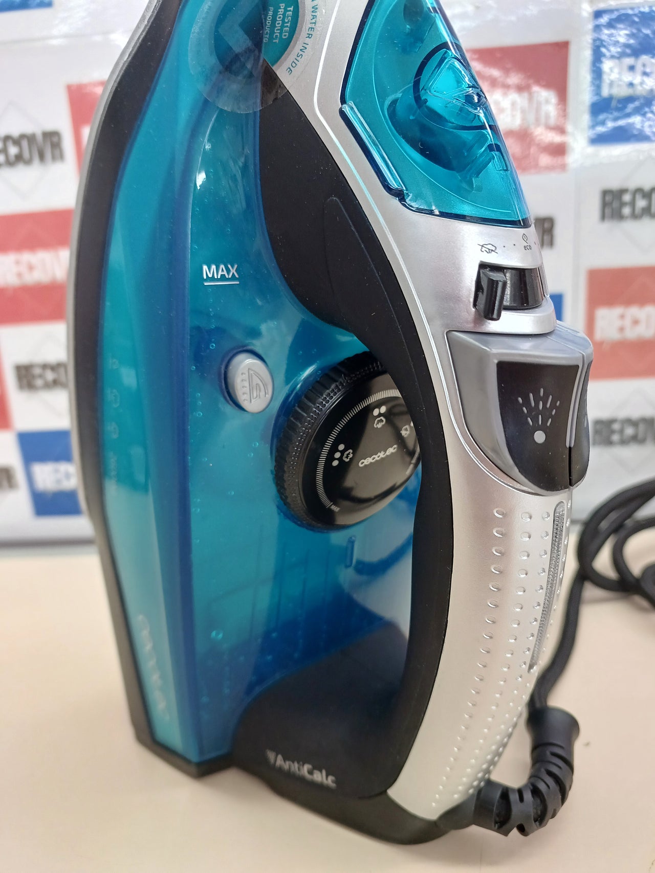 Cecotec Fast-Furious 5010 Vital – Plancha Vapor 2600W
