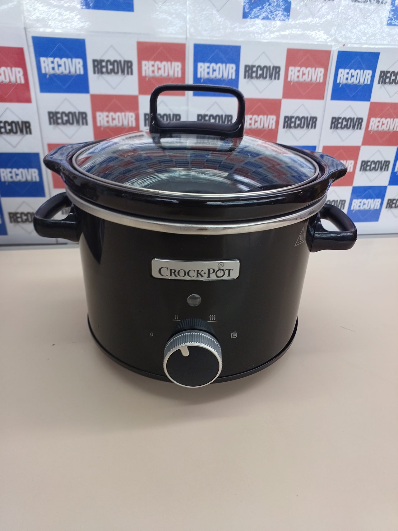Olla cocción lenta 2,4 litros 1—2 personasCrockpot recipiente de cerámica extraíble y fácil de limpiar.
