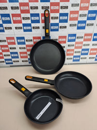 Juego sartenes 20/24/28 cm aluminio fundido – BRA