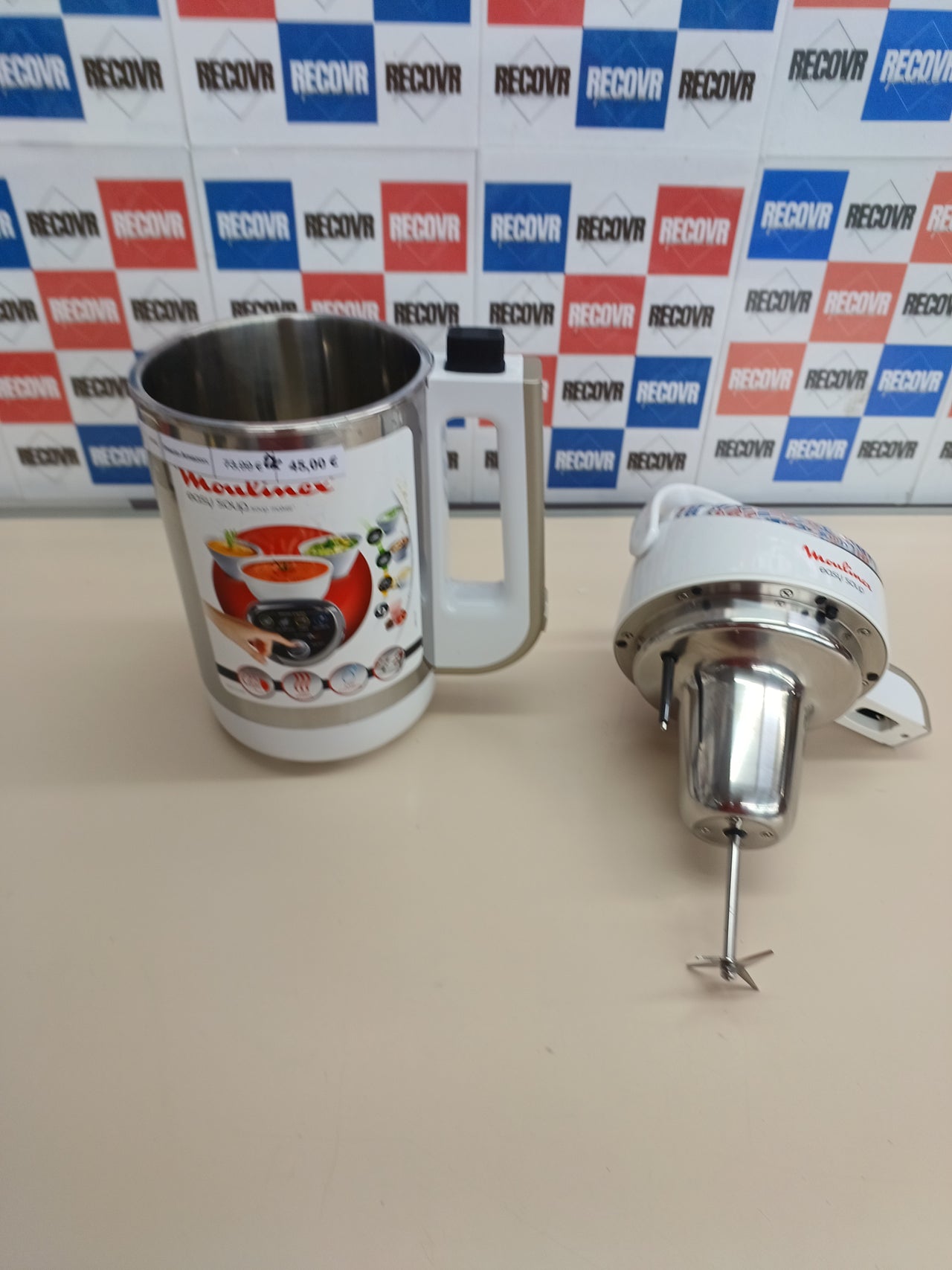 Sopera eléctrica 1,2 L 4 programas con autolimpieza - Moulinex